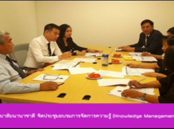 วิทยาลัยนานาชาติจัดประชุมอบรมการจัดการความรู้
(Knowledge Management)