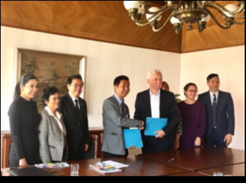 SSRUIC ร่วมลงนาม MOU กับ University
College of Business in Prague