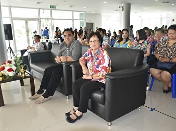 Personnel SSSRUIC Join the Songkran
Festival of 2018 At the Nakhon Pathom
Education Center