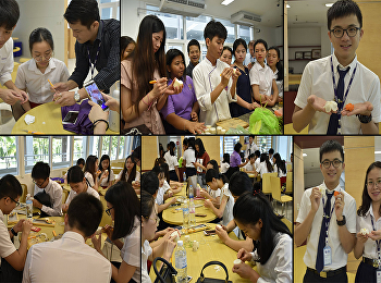 Carving Event To exchange students from
Guilin University of Aerospace
Technology To learn Thai culture