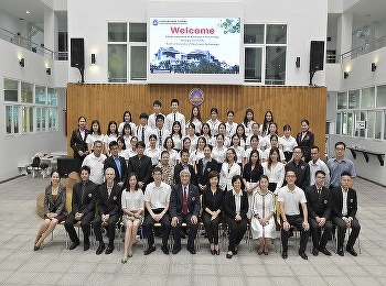 Welcoming executives from Guilin
University of Aerospace Technology,
Guangxi University and Guilin University
of Electronic Technology Visiting
College