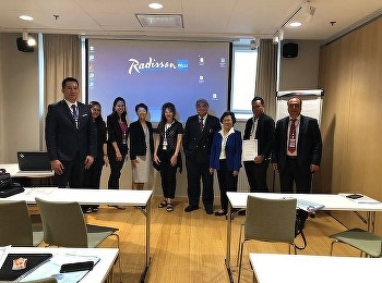 Asst. Prof. Dr. Thongthong Khiriyan,
Dean of International College Presented
at the International Symposium
International Academic Multidisciplinary
Research Conference in Helsinki Republic
of Finland